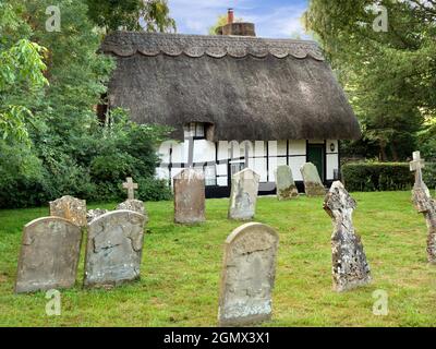 Dorchester, Oxfordshire - 8 août 2020 : aucune personne en vue. Dorchester sur la Tamise - à ne pas confondre avec la plus grande ville de Dorchester à Dorset - Banque D'Images