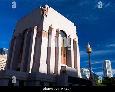 Sydney, Australie - 16 février 2109; les soldats morts des grandes guerres du XXe siècle sont pris très au sérieux en Australie et dans le nouveau zèle Banque D'Images