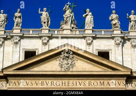 Le Vatican, Rome, Italie - octobre 2014; le Vatican à Rome, Italie, est le coeur spirituel et temporel de l'Église catholique romaine. Conçu par l'objectif Banque D'Images