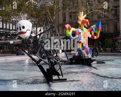 Paris, France - 20 septembre 2018 Igor Stravinsky, le grand compositeur russe du XXe siècle, a passé une grande partie de sa vie créative à Paris. Placer l'Igor Banque D'Images