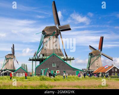 Zaanse Schans, pays-Bas - 27 mai 2016 ; Zaanse Schans est un quartier de Zaandam, près de Zaandijk aux pays-Bas. Il a une collection de W Banque D'Images