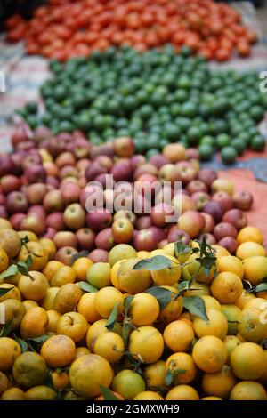 Trung Khanh marché local dans la province de Cao Bang, au nord du Vietnam Banque D'Images