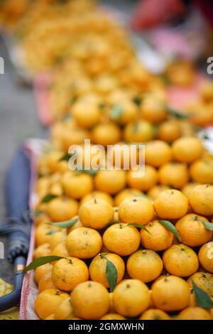 Trung Khanh marché local dans la province de Cao Bang, au nord du Vietnam Banque D'Images