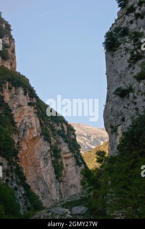 Parc national de Majella, Vallée du Saint-Esprit, Fara San Martino, Chieti, Abruzzes, Italie, Europe Banque D'Images