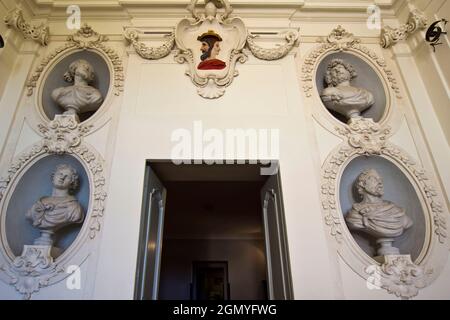 Musée civique, Villa Collroredo Mels, Recanati, Macerata, Marche, Italie, Europe Banque D'Images