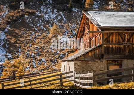 Jörgnalm in Ködnitztal, Kals am Großglockner, Tyrol de l'est, Tyrol, Autriche Banque D'Images