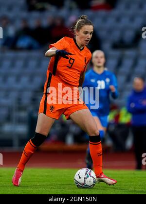 REYKJAVIK, ISLANDE - SEPTEMBRE 21 : Vivianne Miedema des pays-Bas lors du match du groupe C de qualification de la coupe du monde des femmes de la FIFA 2023 entre l'Islande et les pays-Bas à Laugardalsvollur le 21 septembre 2021 à Reykjavik, Islande (photo d'Andre Weening/Orange Pictures) Banque D'Images