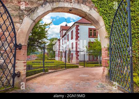 Château Wilhelmsburg à Schmalkalden, en Thuringe, Allemagne Banque D'Images