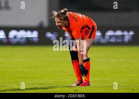 REYKJAVIK, ISLANDE - SEPTEMBRE 21 : Vivianne Miedema des pays-Bas lors du match du groupe C de qualification de la coupe du monde des femmes de la FIFA 2023 entre l'Islande et les pays-Bas à Laugardalsvollur le 21 septembre 2021 à Reykjavik, Islande (photo d'Andre Weening/Orange Pictures) Banque D'Images