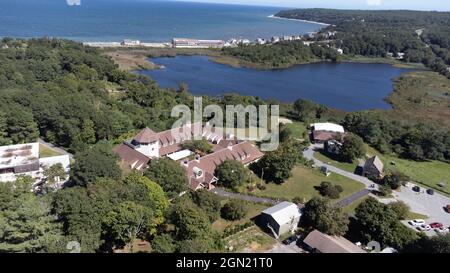 Musées Plimoth Patuxet, Plymouth, ma, États-Unis Banque D'Images