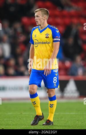 James Ward-Prowse #8 de Southampton pendant le match Banque D'Images