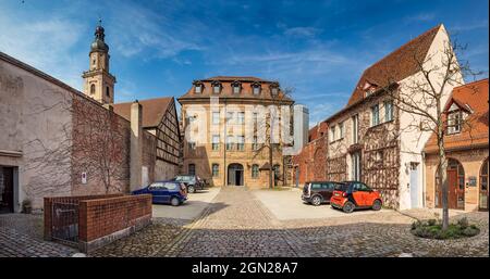 Musée de la ville d'Erlangen, moyenne-Franconie, Bavière, Allemagne Banque D'Images