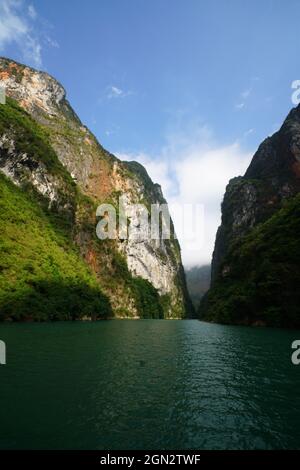 Rivière NHO que dans la province de Ha Giang, au nord du Vietnam Banque D'Images