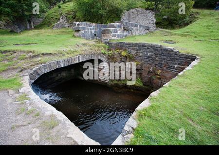 Fente basse Mine, rénové sous régime d'intendance de niveau supérieur, le Westgate dans Weardale, County Durham, Royaume-Uni Banque D'Images