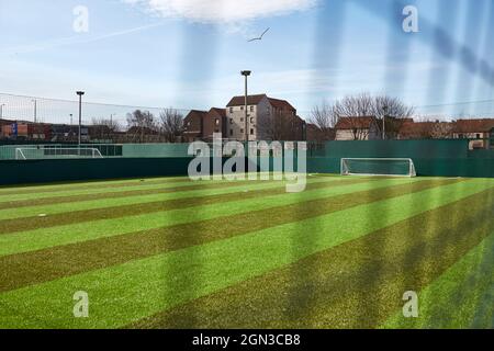 5 un terrain de football astro latéral Banque D'Images