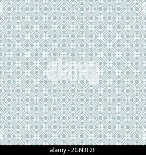 Arrière-plan hexagonal abstrait géométrique. Décoration moderne géométrique. Motif moderne bleu et blanc sans couture Banque D'Images