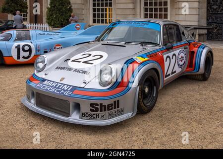 1974 Porsche 911 Carrera RSR Turbo, Concours of Elegance 2021, Hampton court Palace, Londres, Royaume-Uni Banque D'Images