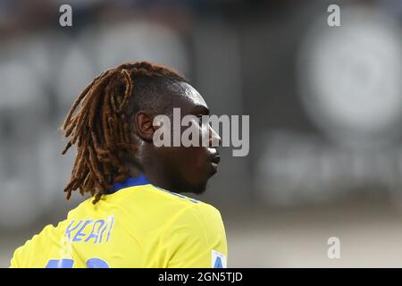 Lors de la série Un match de football entre Spezia et Juventus au stade Alberto Picco, la Spezia , Italie, le 22 2021 septembre. Banque D'Images