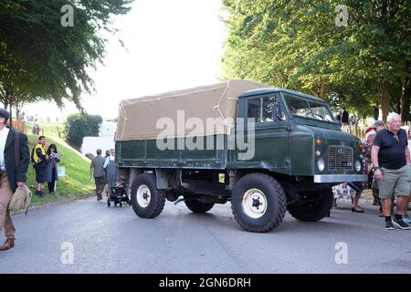 Septembre 2021 - Land-Rover série 2b Classic Forward Control à partir de la fin des années 1960 lors de la réunion de course de Goodwood Revival, pas un FC Land Rover 101 Banque D'Images