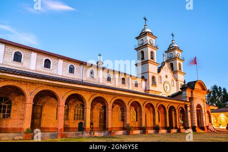 Monastère de Santa Rosa de Ocopa à Junin, Pérou Banque D'Images