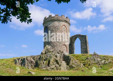 Bradgate Park Old John Tower Bradgate Park, Newtown Linford, Leicester Leicestershire East Midlands Angleterre GB Royaume-Uni Europe Banque D'Images