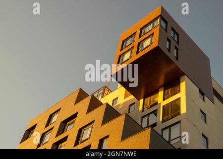 Immeuble d'appartements à Greenwood Heights Brooklyn NYC Banque D'Images