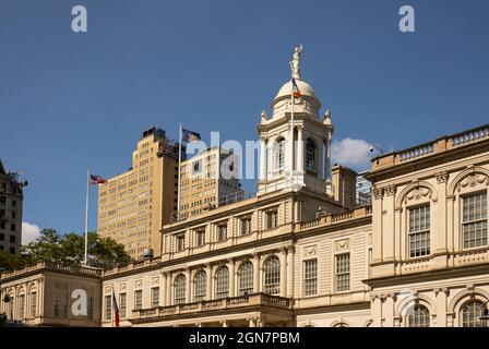 Hôtel de ville de New York à Manhattan, New York Banque D'Images