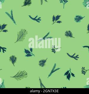 Branches dessinées à la main - arrière-plan vectoriel Illustration de Vecteur