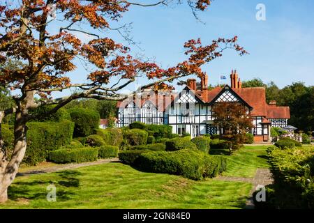 L'hôtel Petwood, utilisé par la RAF comme un mess d'officiers pendant la Seconde Guerre mondiale. Woodhall Spa, Lincolnshire, Angleterre. Banque D'Images