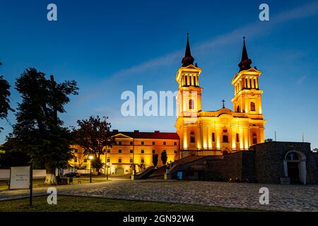 La cathédrale de Maria Radna à Arad en Roumanie Banque D'Images