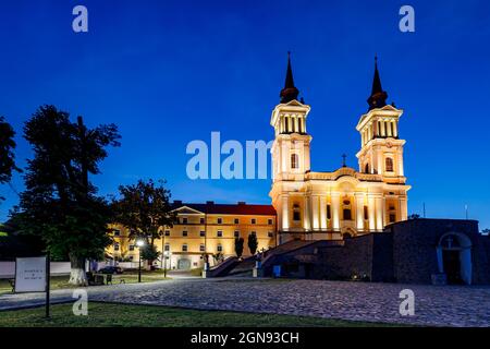 La cathédrale de Maria Radna à Arad en Roumanie Banque D'Images