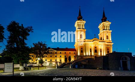 La cathédrale de Maria Radna à Arad en Roumanie Banque D'Images