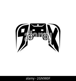 MV Monogram logo lettre piliers forme géométrique vecteur de style, Compagnie de cabinet d'avocats Illustration de Vecteur