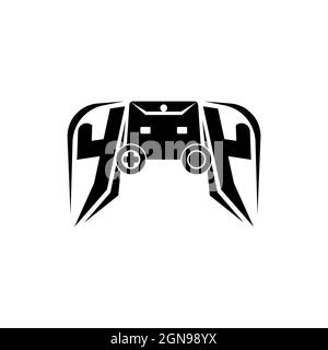 VF Monogram logo lettre piliers forme géométrique style vecteur, Compagnie de cabinet d'avocats Illustration de Vecteur