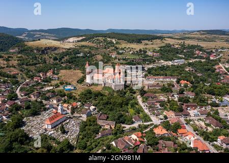 Le château de Hunedoara en Roumanie Banque D'Images