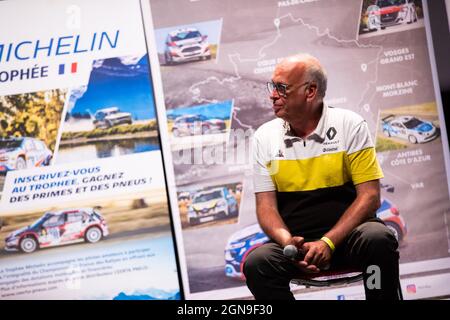 Savigny-sur-Braye, France. 23 septembre 2021. FERRER Josep, portrait au cours du Rallye coeur de, France., . du 23 au 25 septembre à Savigny-sur-Braye, France - photo Bastien Roux/DPPI crédit: DPPI Media/Alamy Live News Banque D'Images