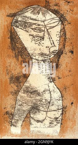 Le Saint de la lumière intérieure (Die Helige vom Inner Licht) (1921) par Paul Klee. Banque D'Images