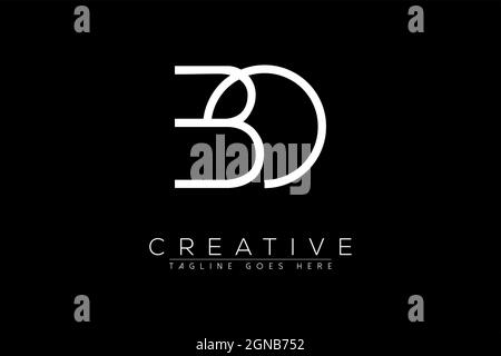 Lettre bo, ob, b, o, Résumé initiale monogramme lettre alphabet logo design Illustration de Vecteur
