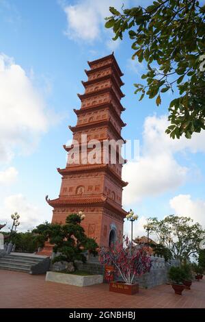 Pagode de Tuong long dans la ville de Hai Phong au nord du Vietnam Banque D'Images