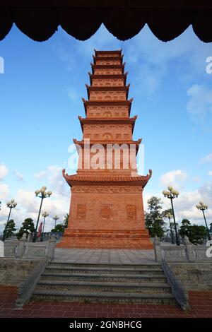 Pagode de Tuong long dans la ville de Hai Phong au nord du Vietnam Banque D'Images