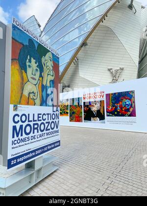 LA COLLECTION MOROZOV EXPOSÉE À LA FONDATION VUITTON Banque D'Images