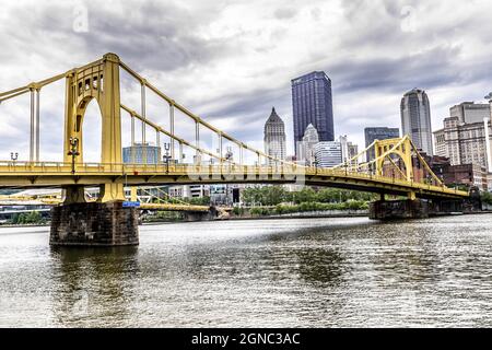 Pont Andy Warhol - Pittsburgh Banque D'Images