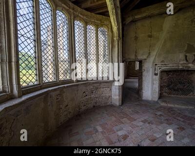 Les ruines du Prieuré de Castle Acre, Norfolk Banque D'Images