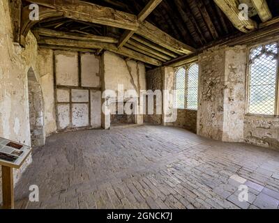 Les ruines du Prieuré de Castle Acre, Norfolk Banque D'Images