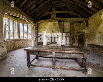 Les ruines du Prieuré de Castle Acre, Norfolk Banque D'Images