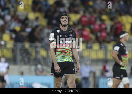 Stade Sergio Lanfranchi, Parme, Italie, 24 septembre 2021, Carlo Canna (Zebre) lors du match du Zebre Rugby Club contre Emirates Lions - United Rugby Championship Banque D'Images