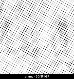 Grunge l'arrière-plan demi-ton. Élément de design tendance et sale. Texture des points de superposition. Style salopant Illustration de Vecteur