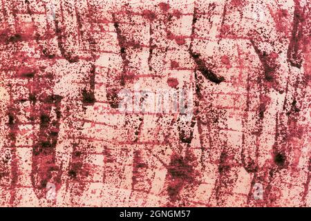 aquarelle abstraite rouge dans les éclaboussures. texture grunge Banque D'Images