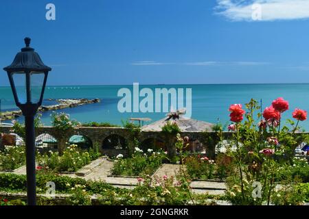 Jardin botanique de Balchik, Bulgarie, Mer Noire Banque D'Images