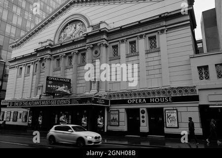 Manchester, Royaume-Uni - octobre 2018 : façade de l'Opéra de Manchester, Royaume-Uni Banque D'Images